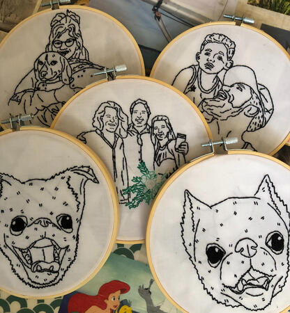 Custom embroidery for Customers